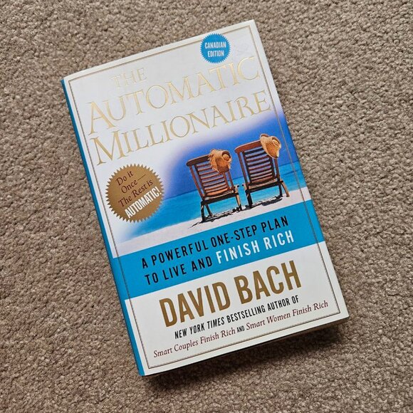 4/$25 The Automatic Millionaire, Canadian Edition by David Bach -‎ Hardcover - Picture 1 of 4